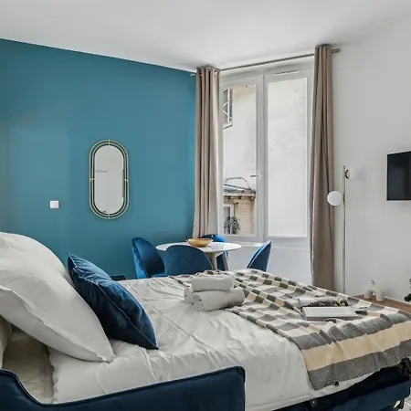 Bnbnook - Lovely 1br - Pompidou & Galerie Vivienne Appartamento