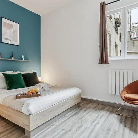 Bnbnook - Lovely 1br - Pompidou & Galerie Vivienne Appartamento